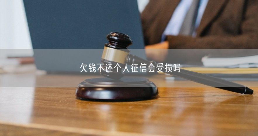 欠钱不还个人征信会受损吗