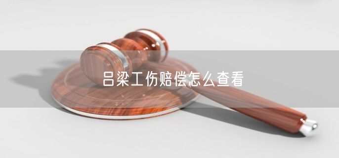 吕梁工伤赔偿怎么查看